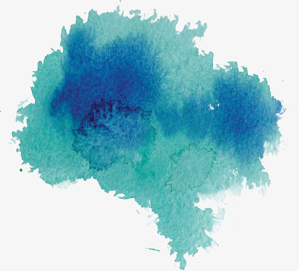 灰蓝色不规则图形涂鸦