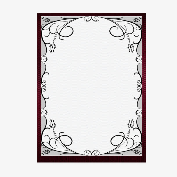 奖状边框素材免费下载_觅元素