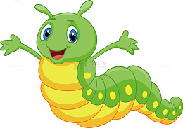毛毛虫子矢量