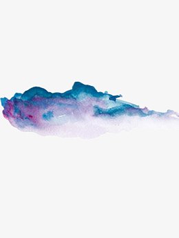 水彩筋斗云