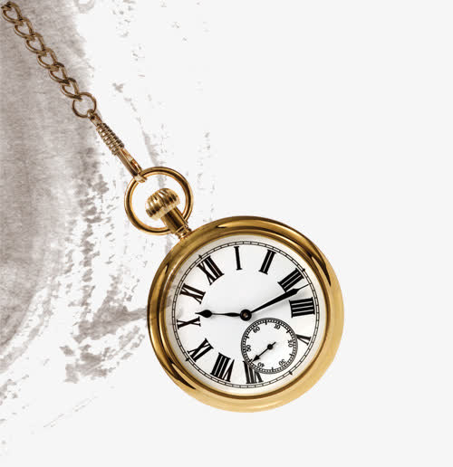 金色怀表