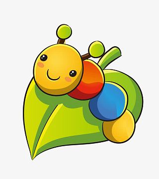 小虫子卡通图片_小虫子卡通素材_觅元素