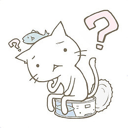 坐在罐头鱼发呆的猫