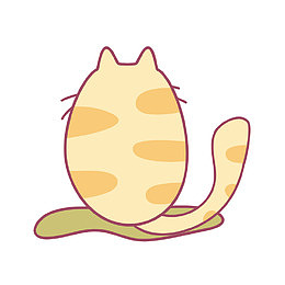 猫咪背影