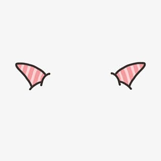 粉色猫耳朵