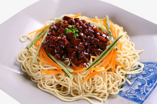 肉沫炸酱面素材免费下载_觅元素