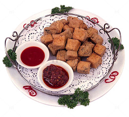炸臭豆腐