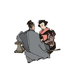 日本男女素材免抠