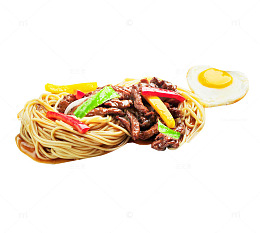 黑椒牛柳面