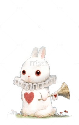 卡通小白兔