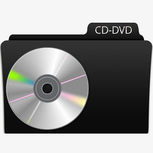 CDDVD盘磁盘保存黑色魅力