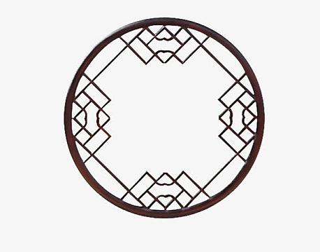 唯美精美中国风窗户花纹边框png中国风仿古镂空雕花窗户png中国风边框