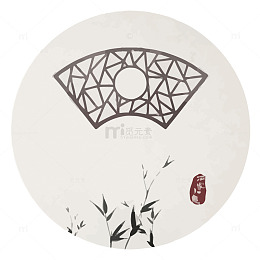 矢量中国风底纹