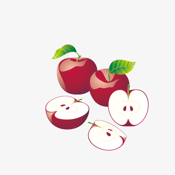 卡通苹果