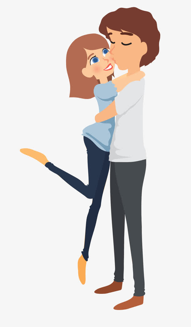 情侣矢量图素材免费下载_觅元素