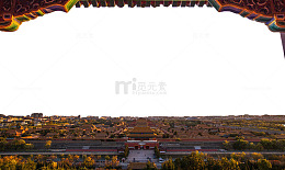 紫禁城鸟瞰图