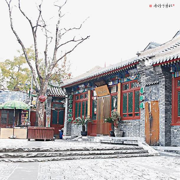 冬日里的北京胡同