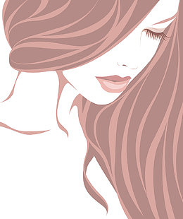 时尚美女插画设计