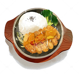 冒烟的拌饭