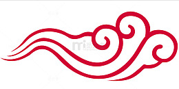 中国风渐变云纹