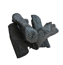 烧烤常用木炭素材