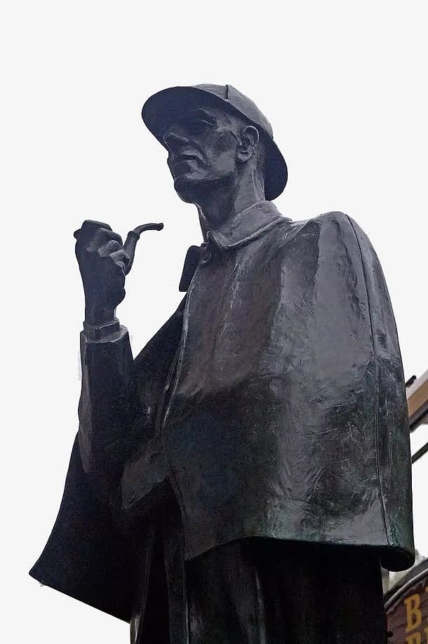 伦敦福尔摩斯铜像