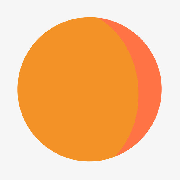 橙色的圆球免抠素材免费下载_觅元素51yuansu.com