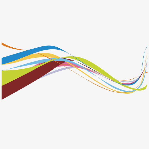 流动色彩动感封面