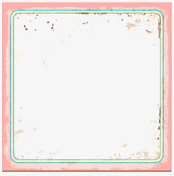 粉色简约方格边框纹理