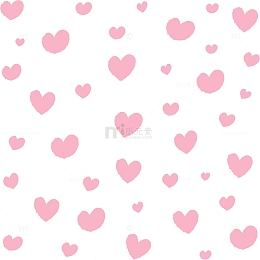 粉色爱心背景