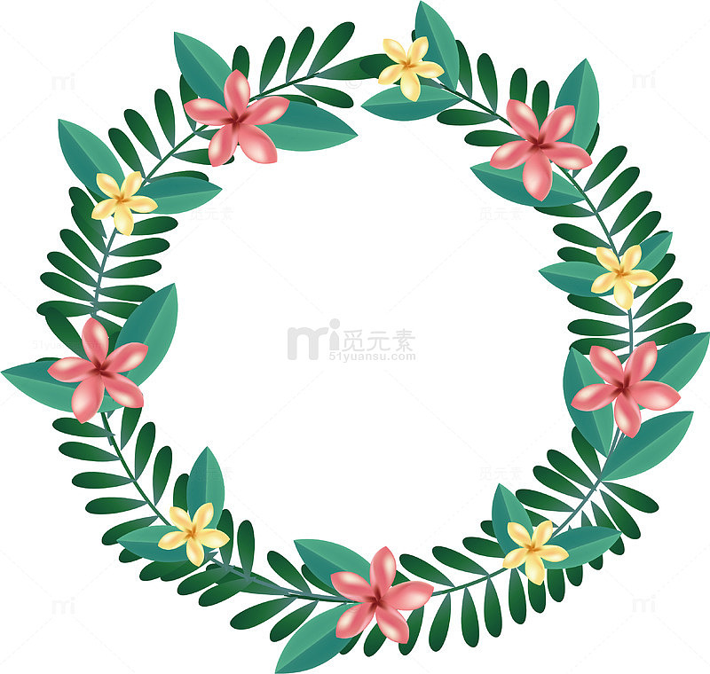 精美粉色白色碎花边框