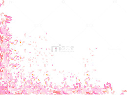 粉色花瓣框架