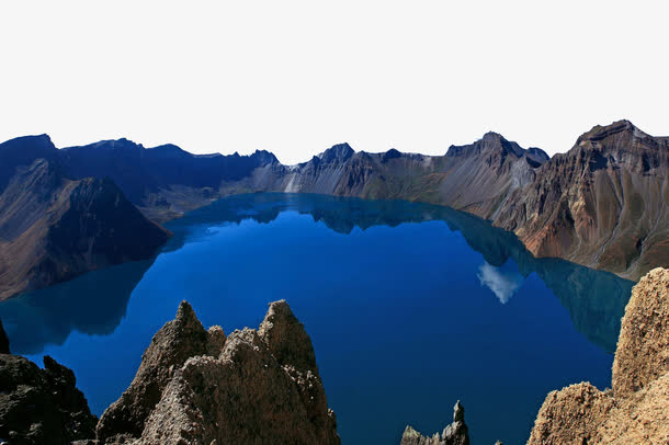 长白山天池景点风景素材免费下载_觅元素