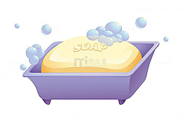 卡通肥皂素材