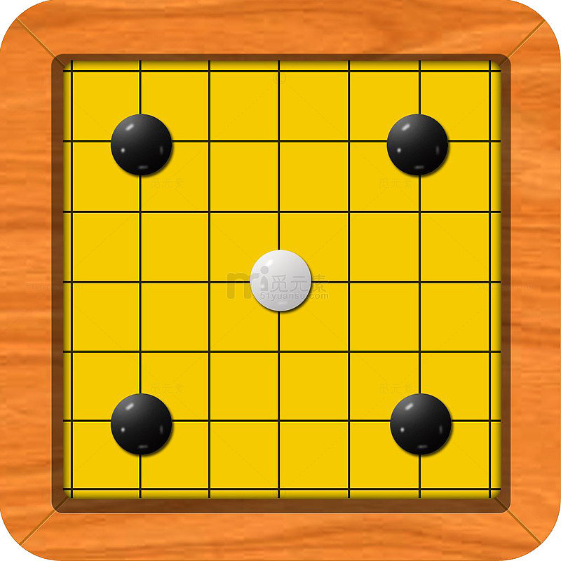 漂亮棋盘黑白棋
