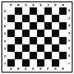 黑白手绘象棋盘