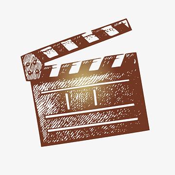 复古手绘场记板道具(1010x1010)png手绘卡通场记板矢量图(2448x1645)