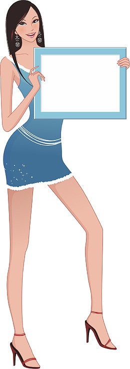 穿高跟鞋的女人