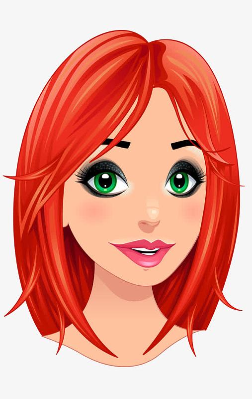 人物脸型素材_人物脸型图片元素-觅元素