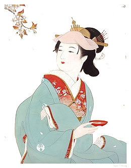 花下美女
