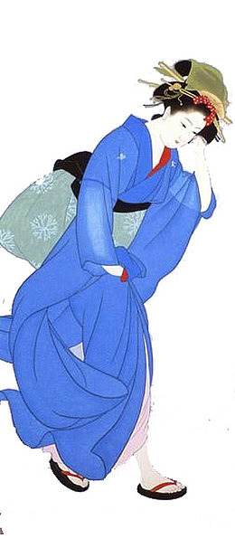 沉思女人
