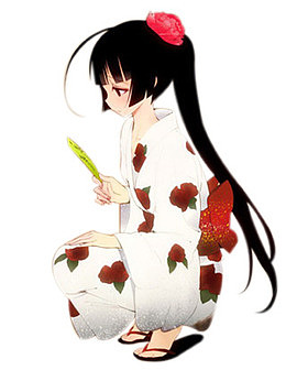 可爱卡通女孩