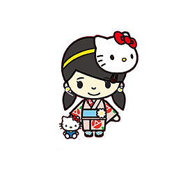 穿著日本和服的公仔