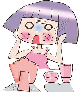 脸部过敏