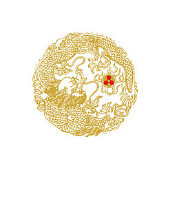 中国风双龙戏珠