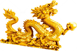 金龙镇纸素材