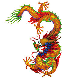 中国龙素材
