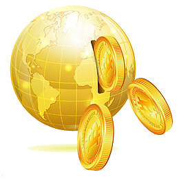 手绘商务金融