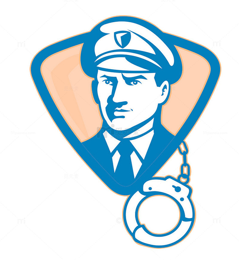 免抠警察素材图片