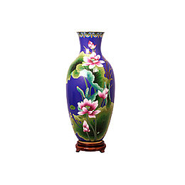 铜胎掐丝珐琅瓷瓶